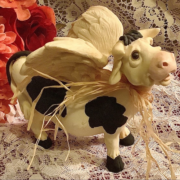 Angel Cow Vintage 1994 Pete Apsit - Picture 2 of 8